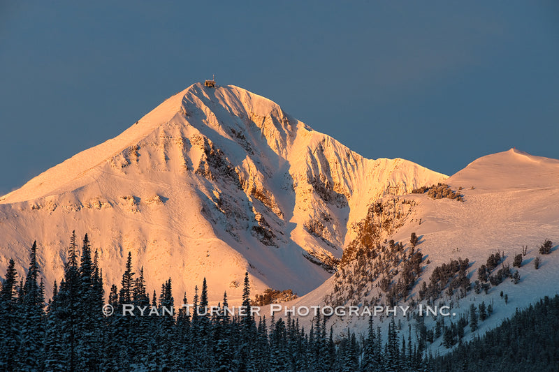 Alpenglow on the Mountain