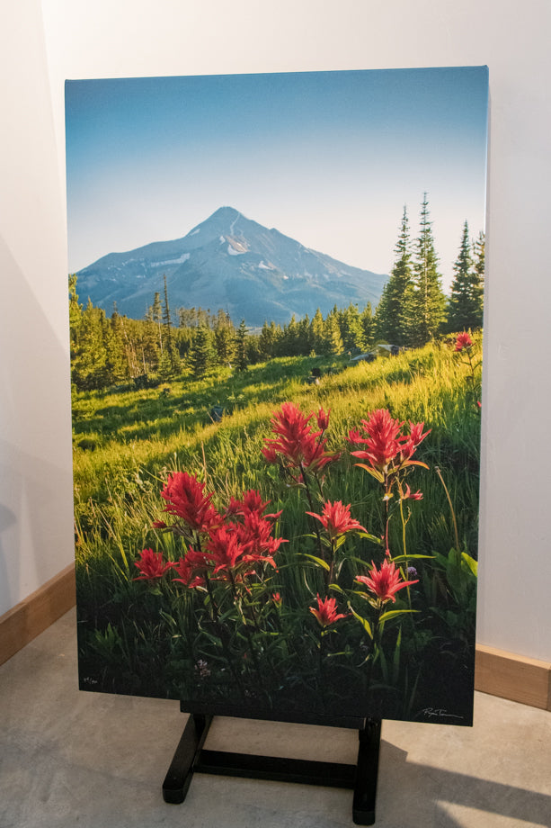 Lone Peak & Indian Paintbrush 54/150 (40"x26")